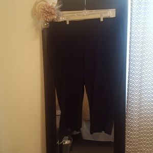 🐃 Black Crop Pants